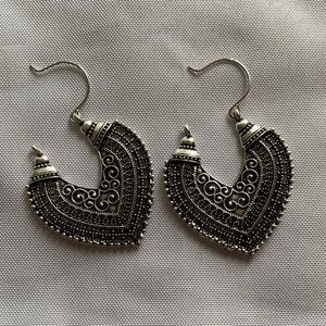 Elegant Silver Earrings